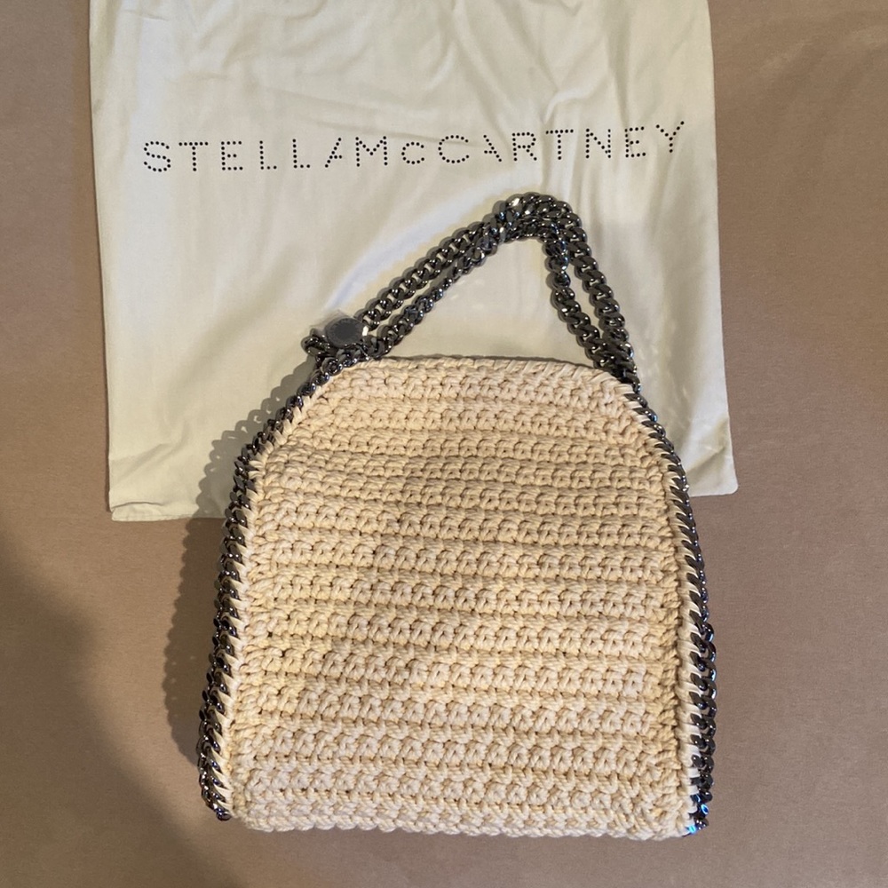 Stella McCartney Mini Farabella Crochet Tote NWT SOLD OUT